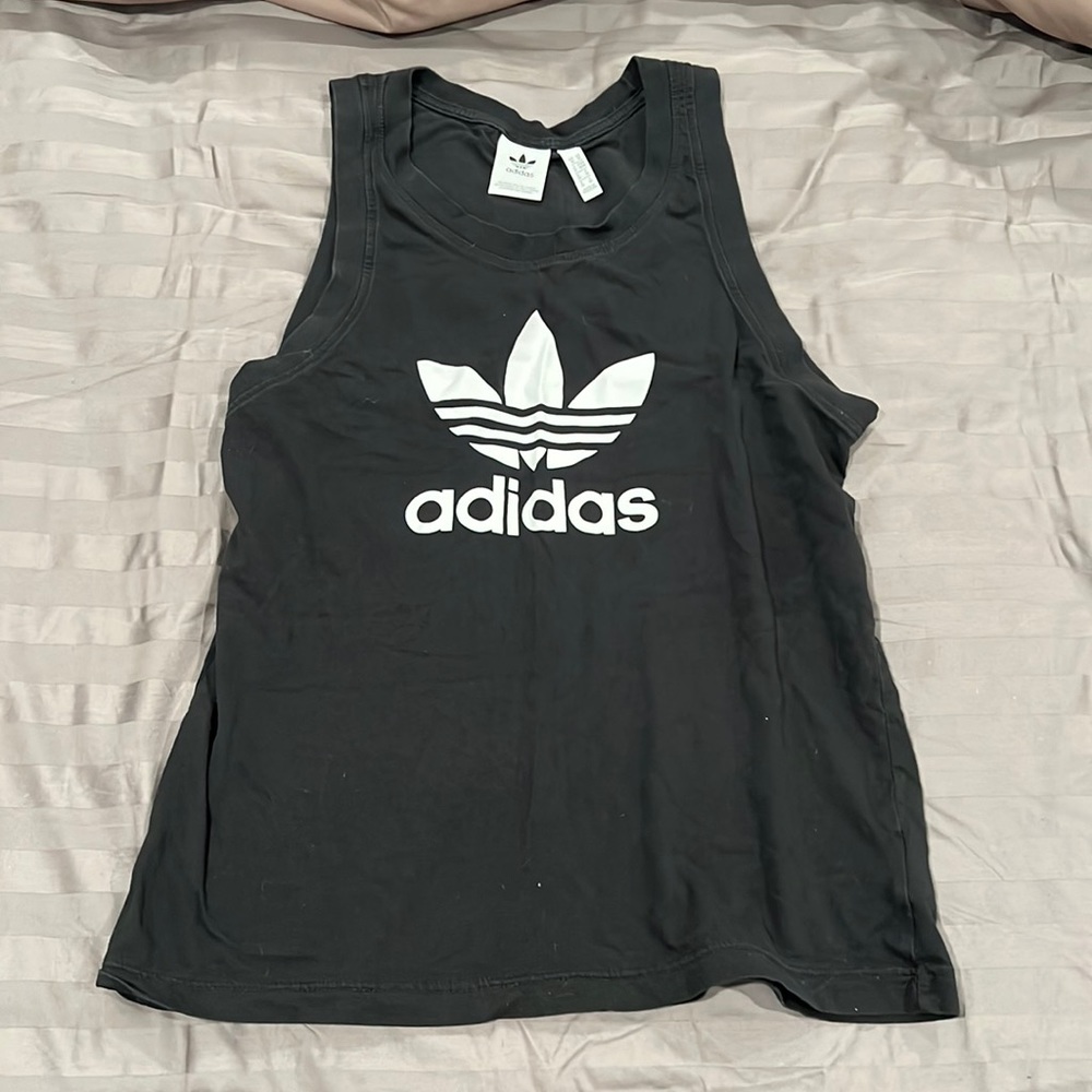 Adidas tank in black size medium